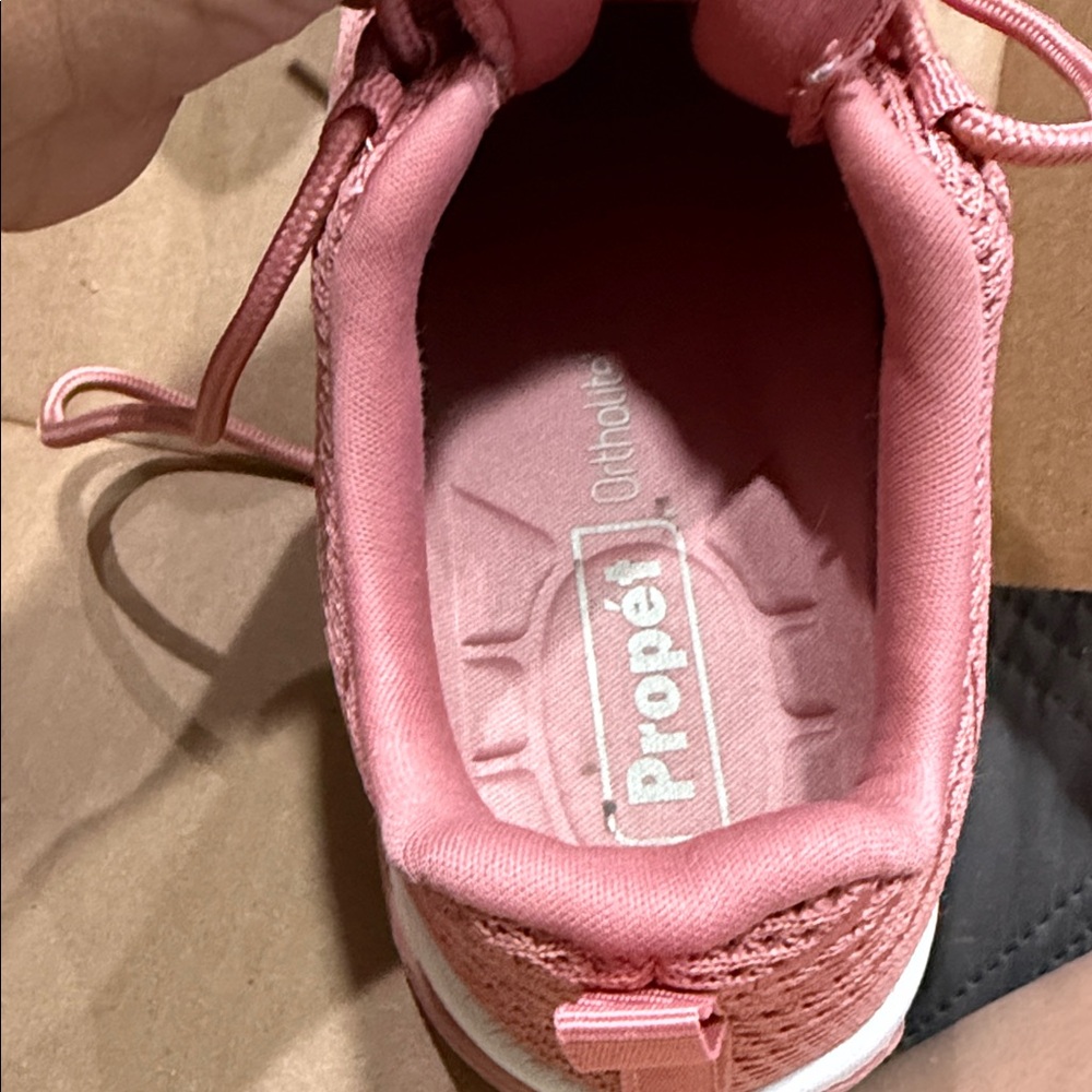 Propet Ortholite Women's Pink Mauve Athletic Sneakers - Picture 6 of 6